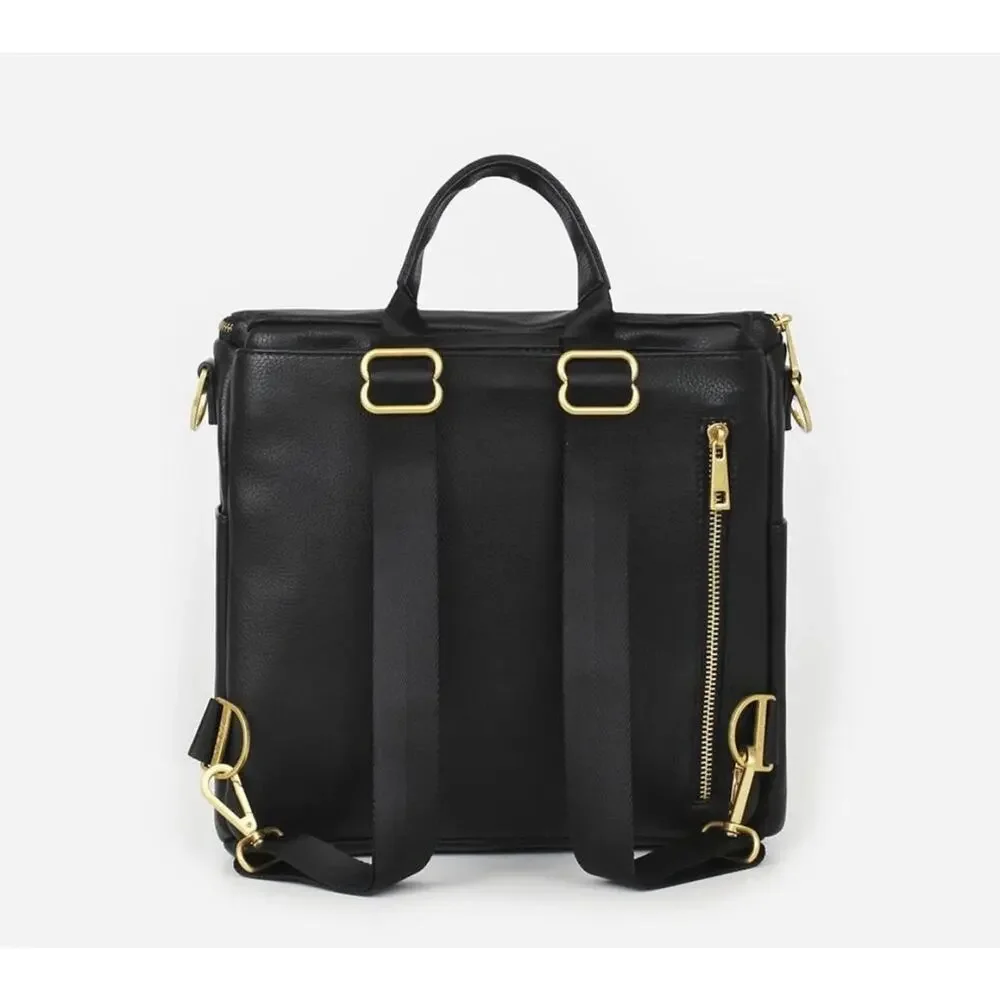 Fawn Design Black Diaper Bag the Original